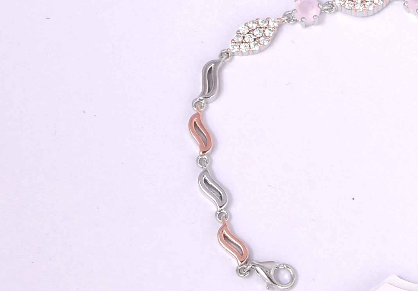 Multi-Colored Silver Bracelet