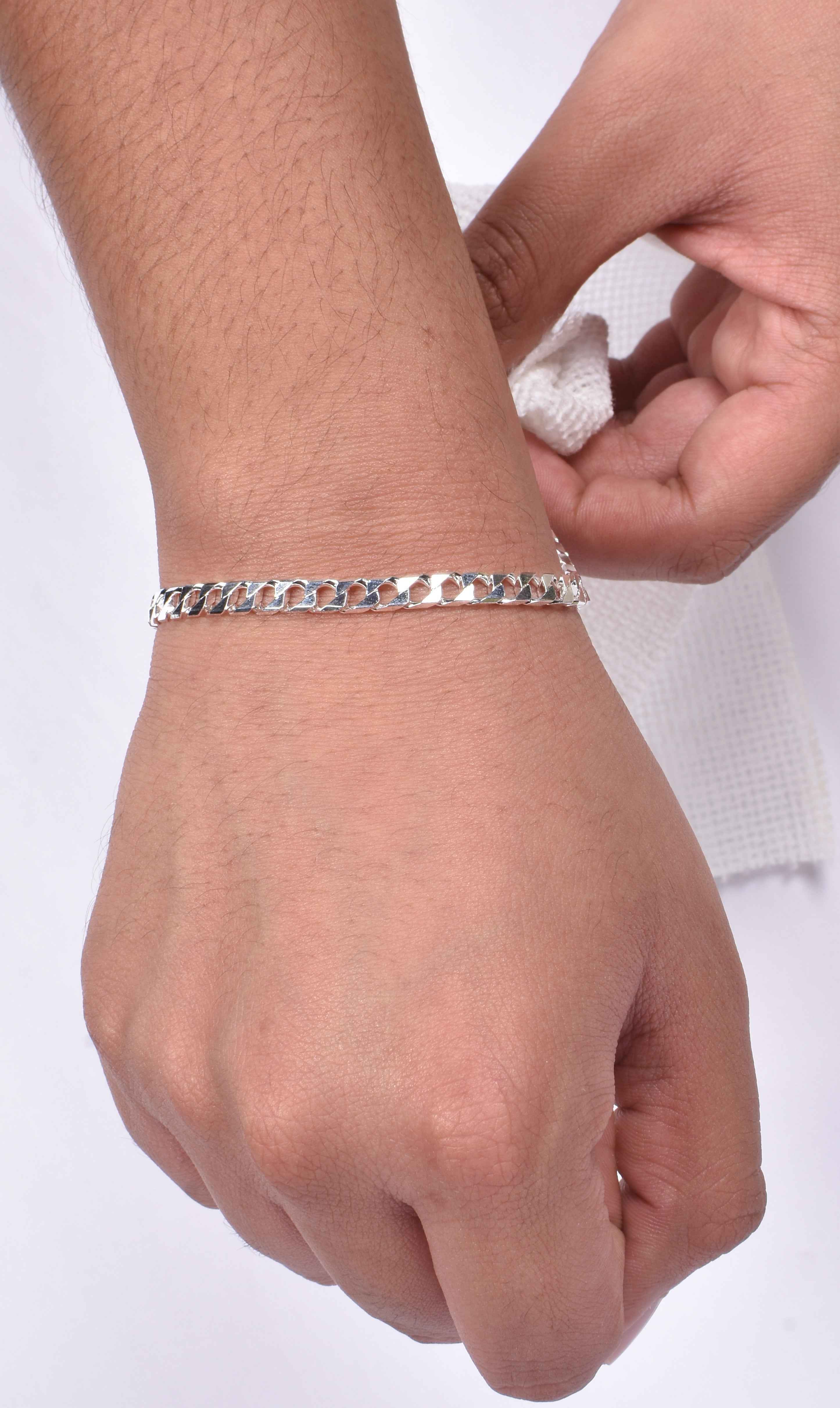Classic Silver Chain Bracelet