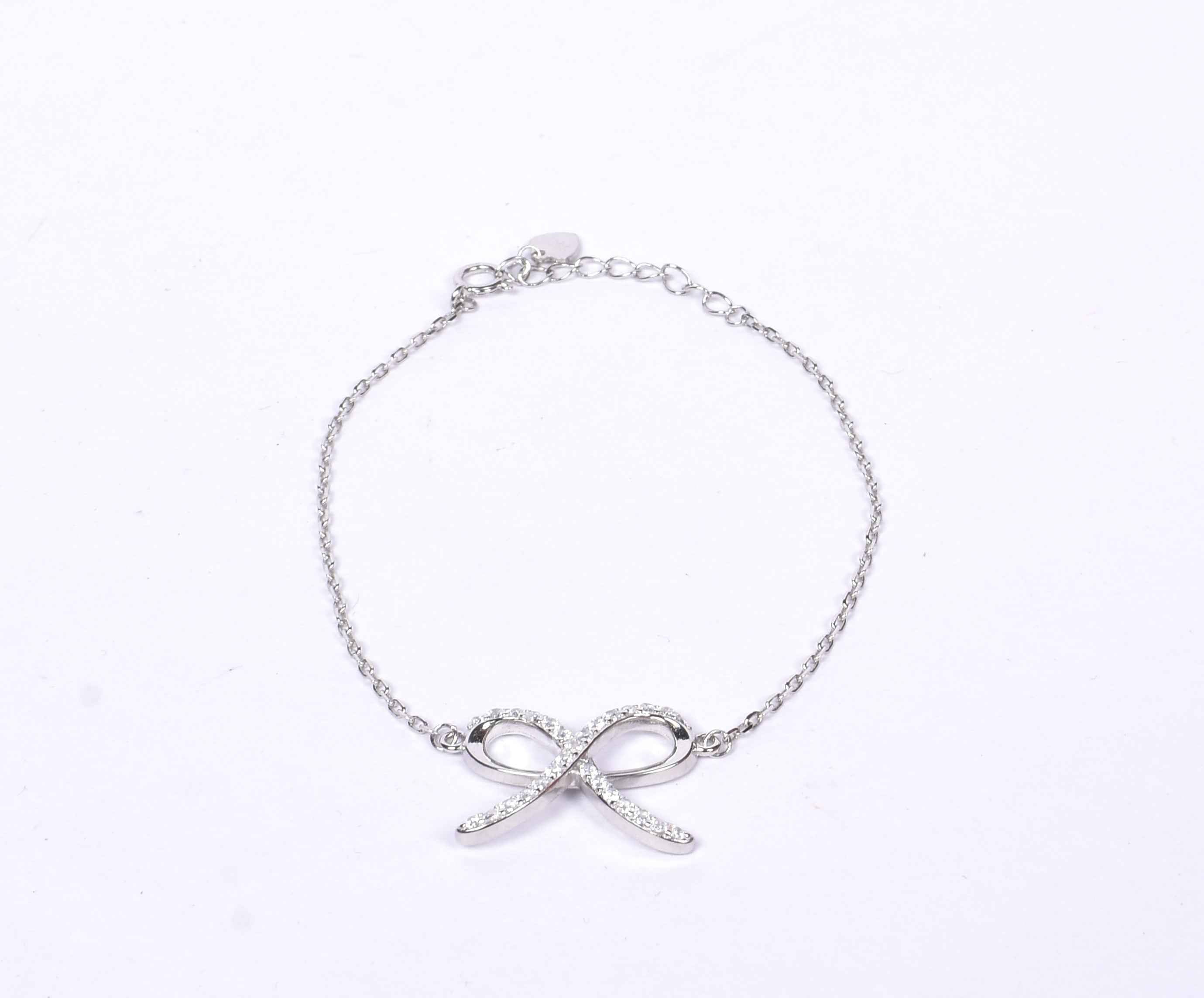 Crystal Bow Bracelet