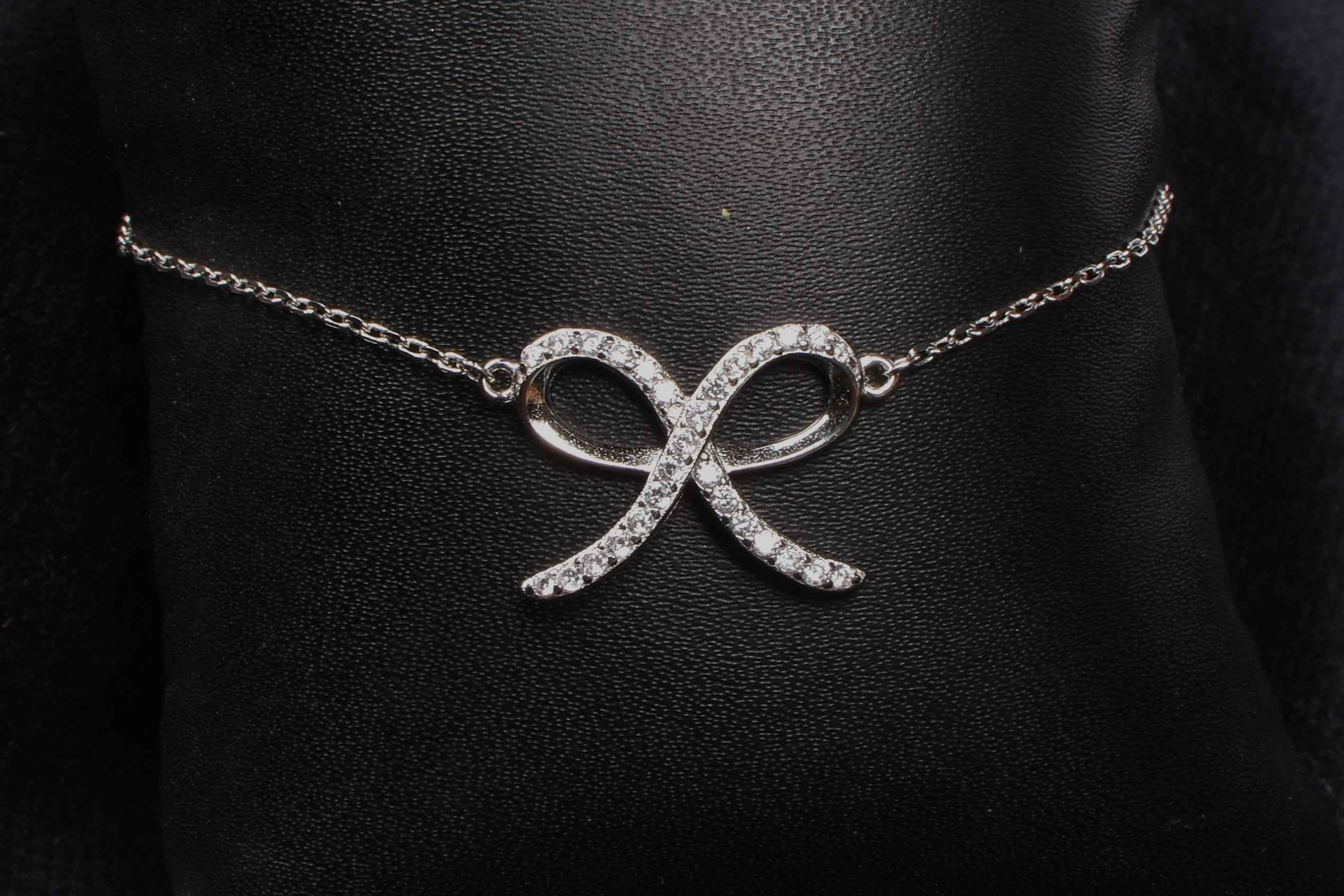 Crystal Bow Bracelet