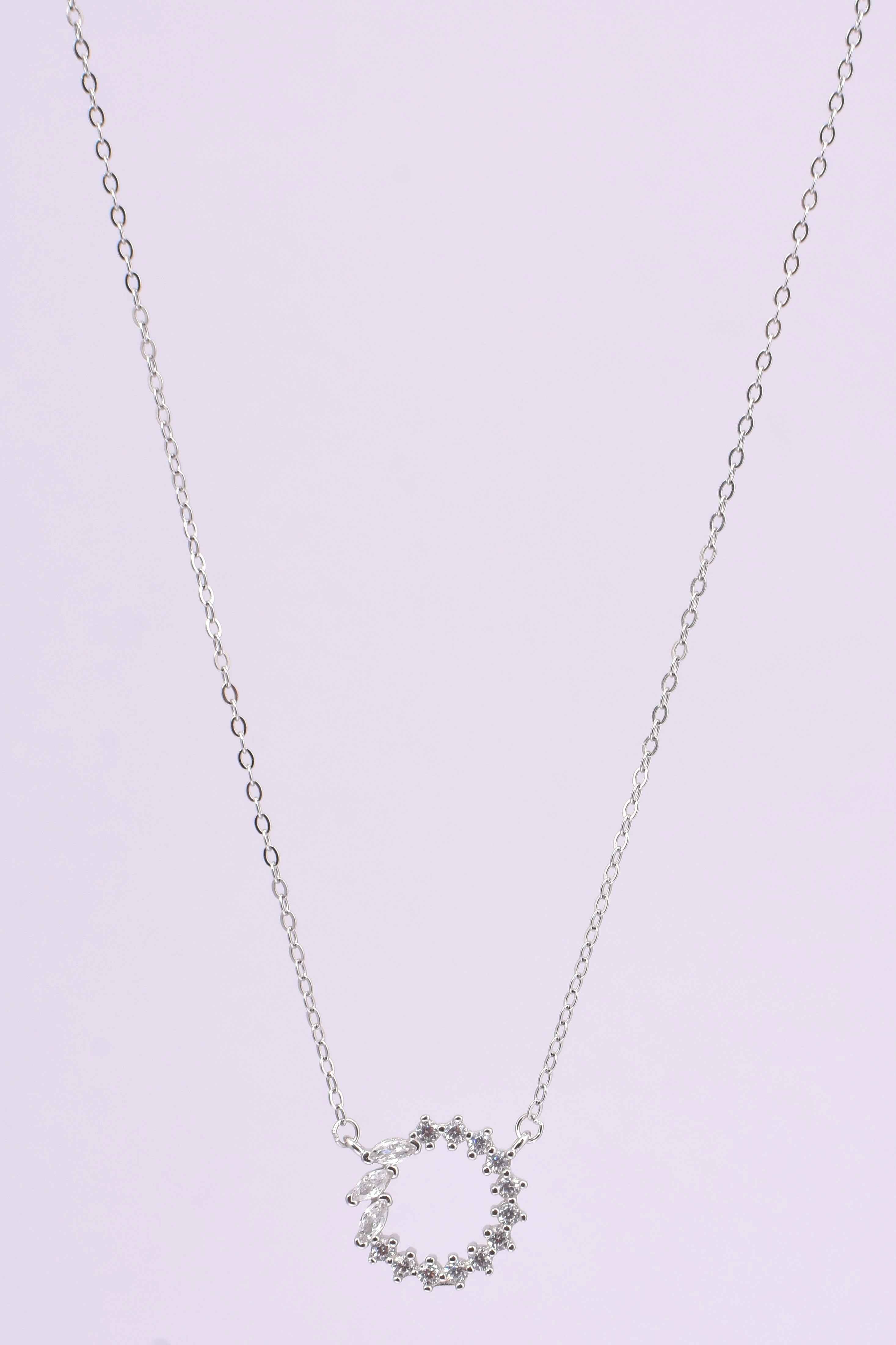 Silver Circle Pendant