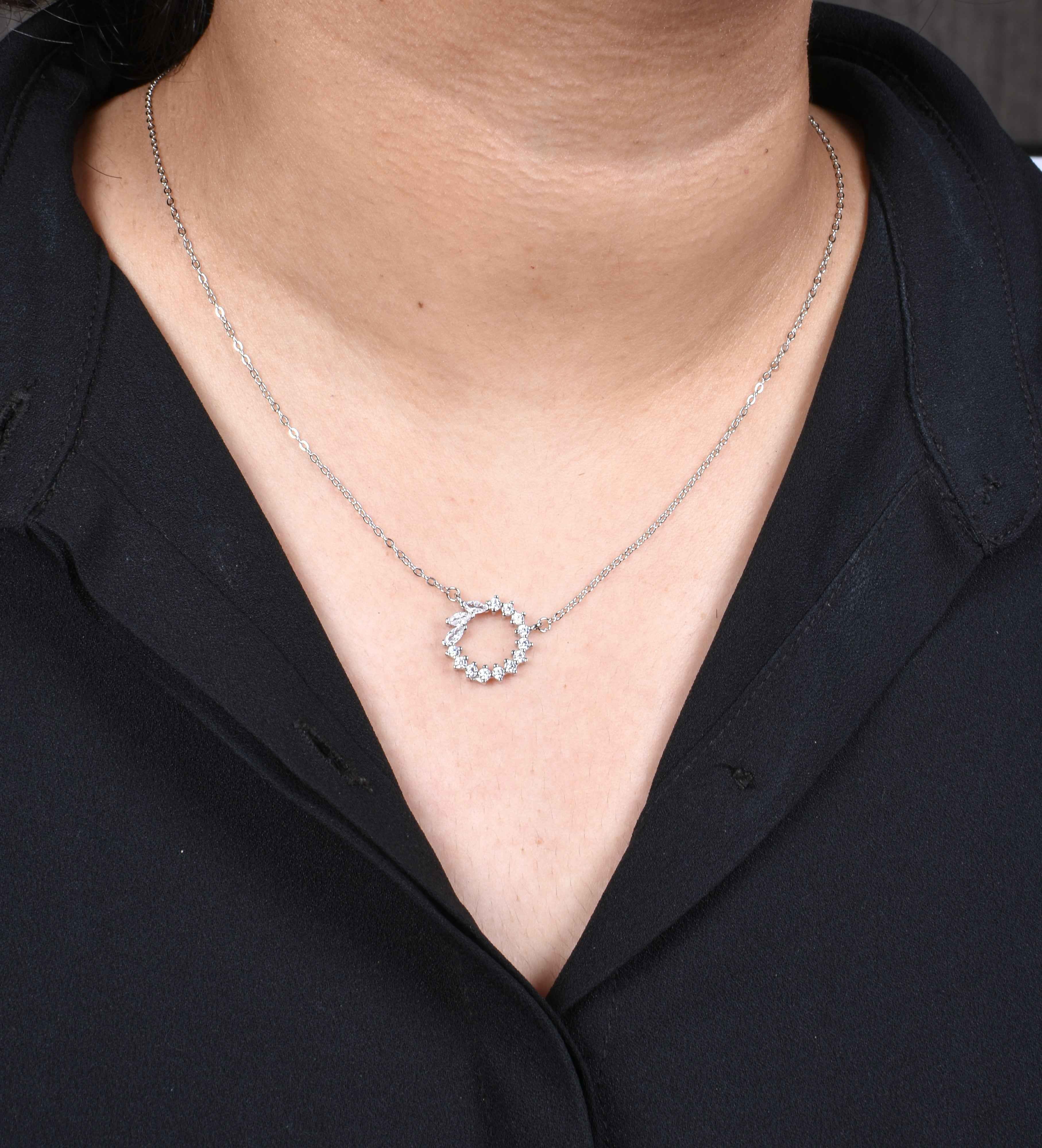 Silver Circle Pendant