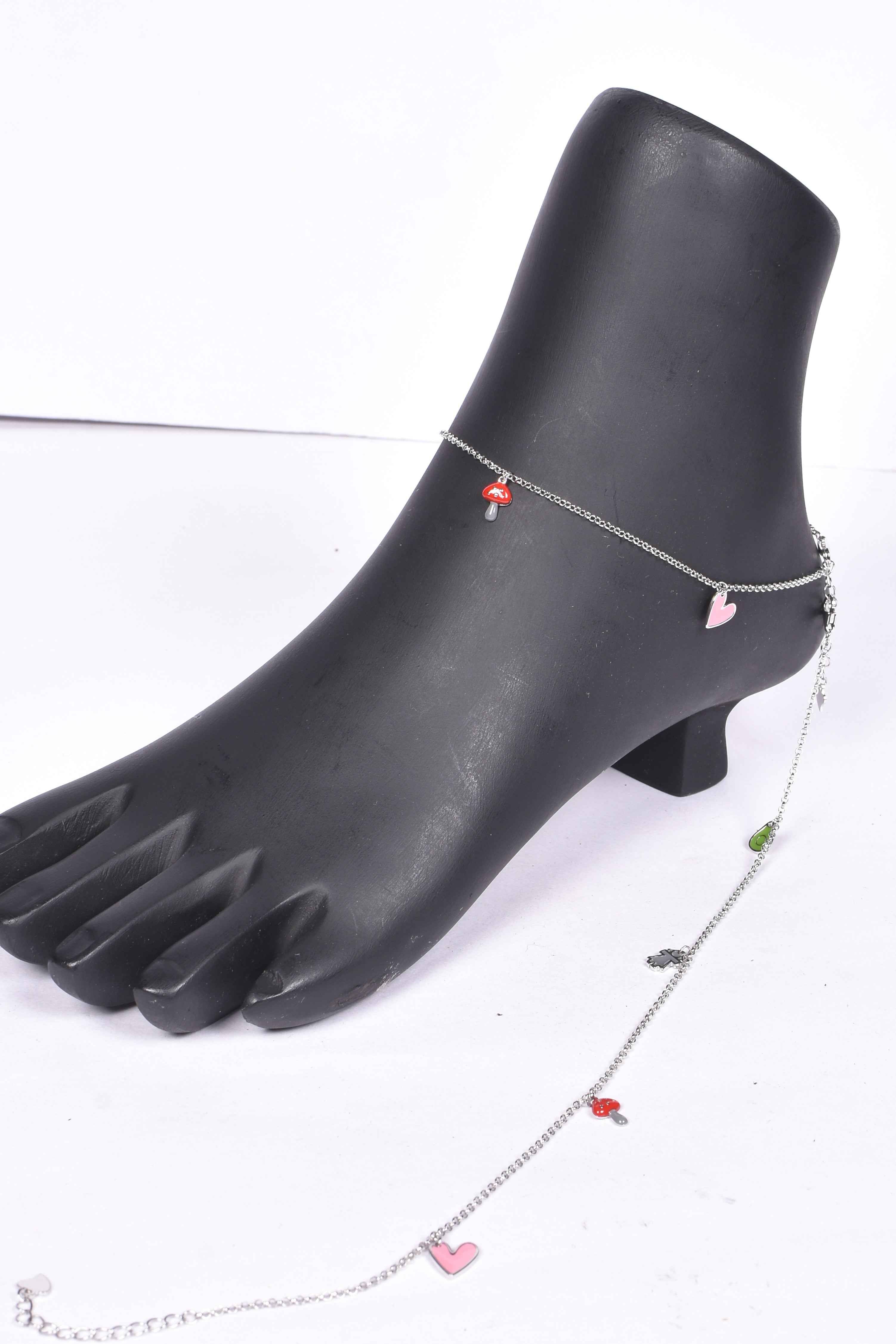 92.5 Silver Anklet Charm