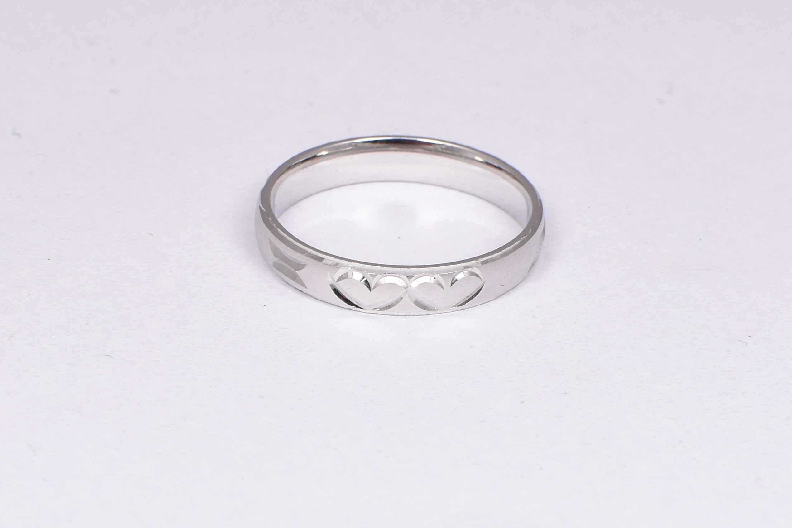 92.5 Silver Heart Ring