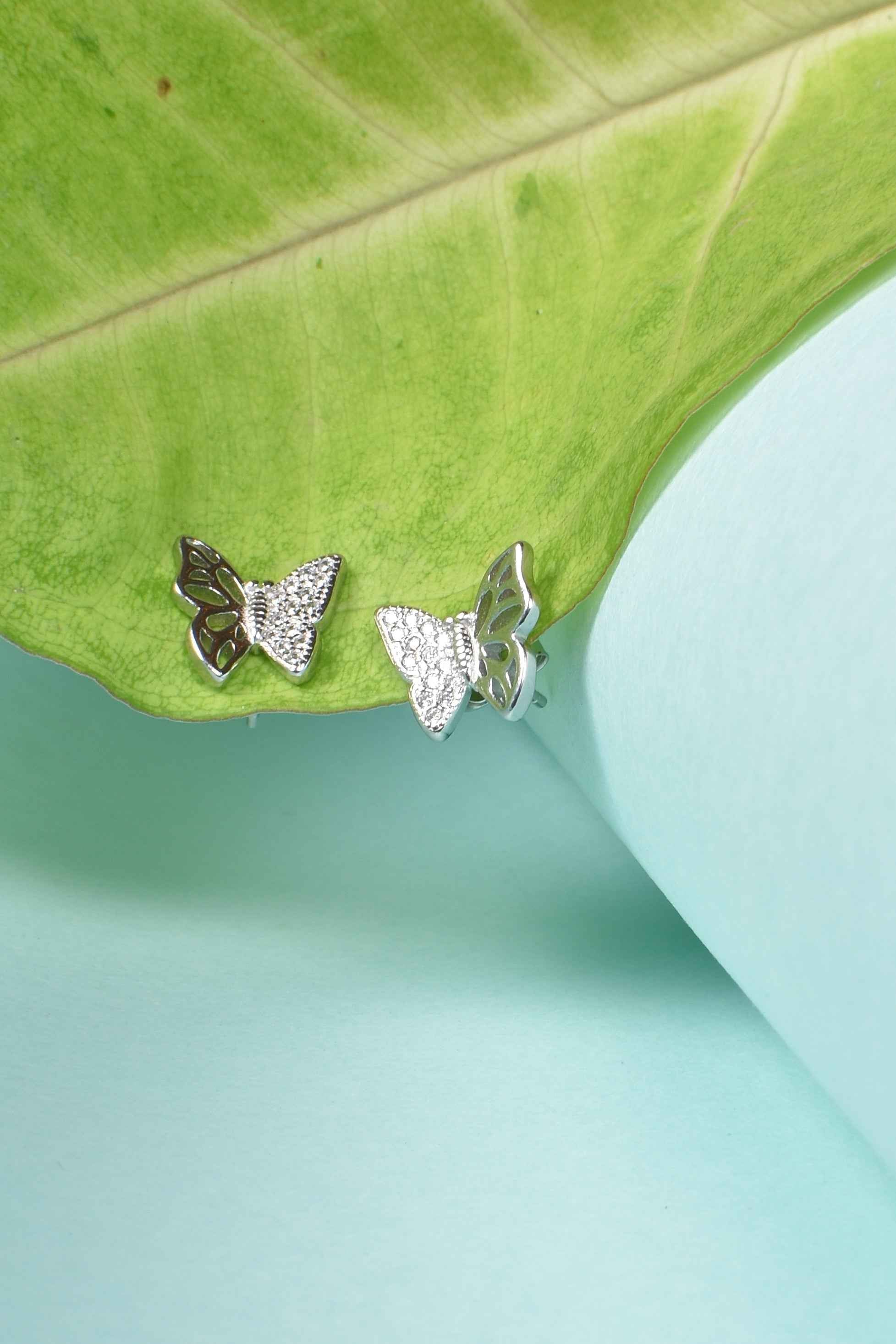 Butterfly Crystal Earrings