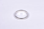 Men’s Sterling Silver Plain Band Ring