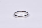 Men’s Sterling Silver Plain Band Ring
