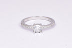 Sterling Silver Classic CZ Solitaire Ring
