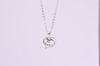 Heart Shaped Diamond Pendant