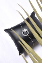 Sparkling Heart Circle Bracelet