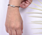 Elegant Black Bead Bracelet