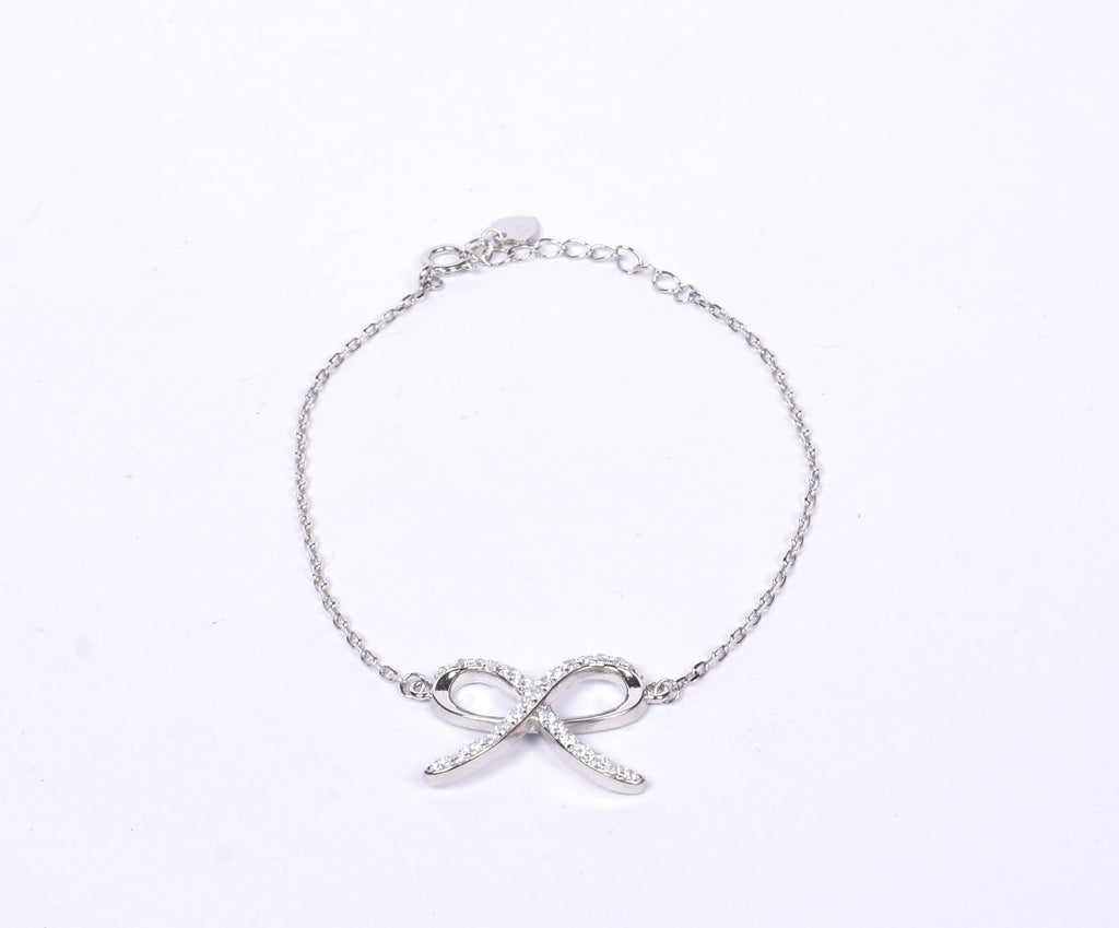 Crystal Bow Bracelet