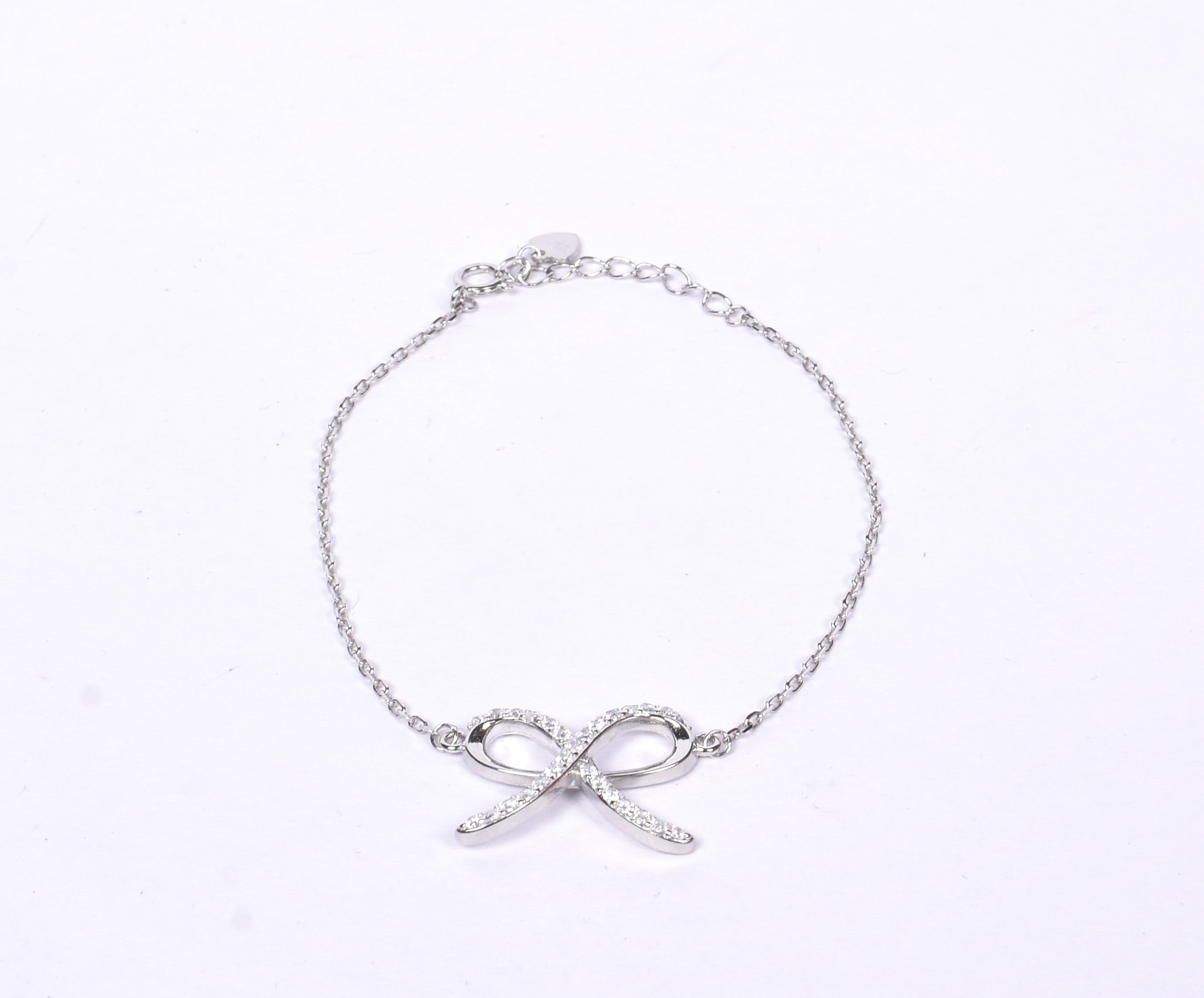 Crystal Bow Bracelet