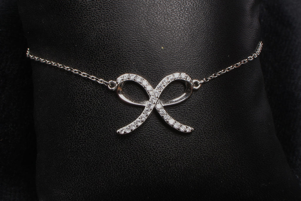 Crystal Bow Bracelet