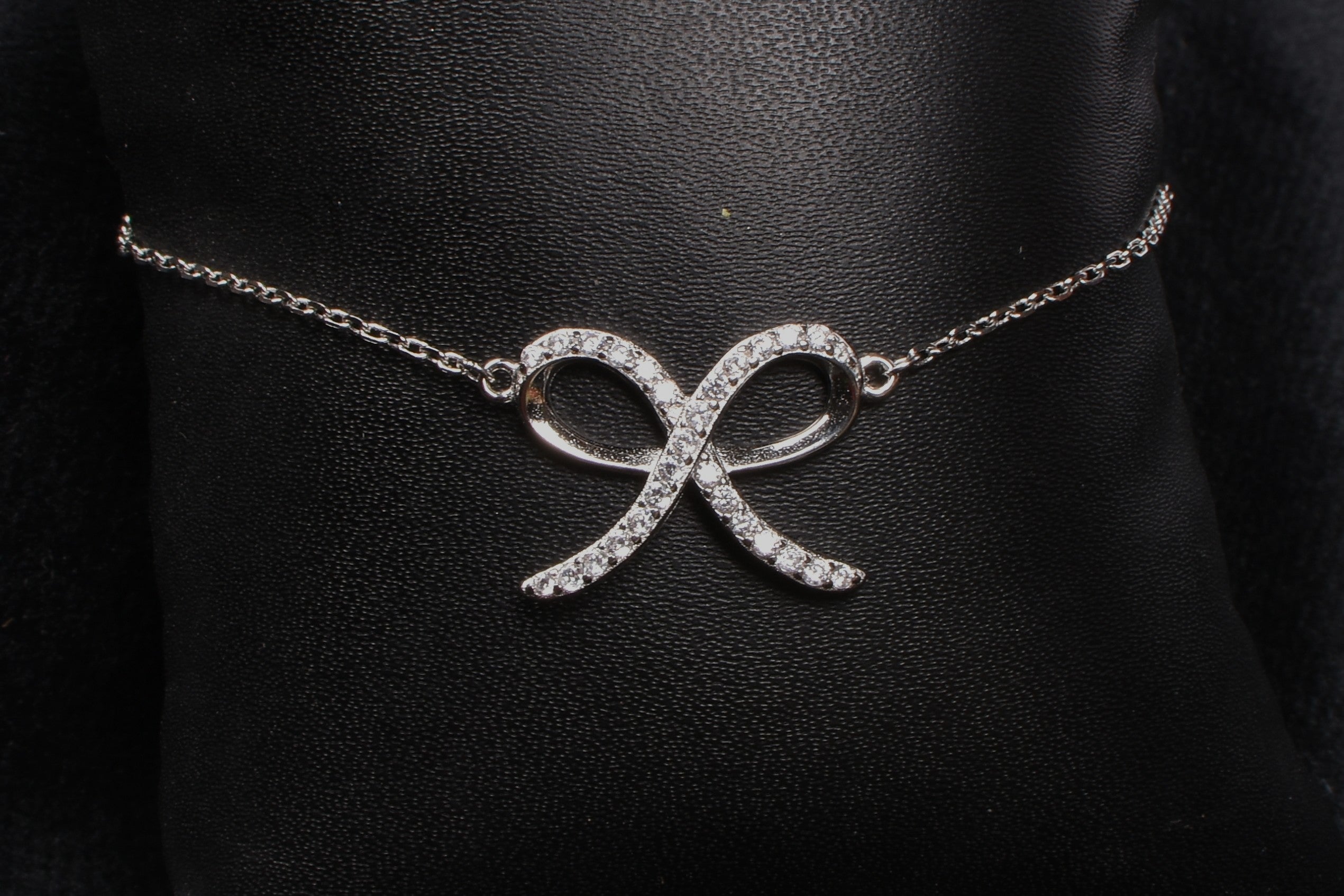 Crystal Bow Bracelet