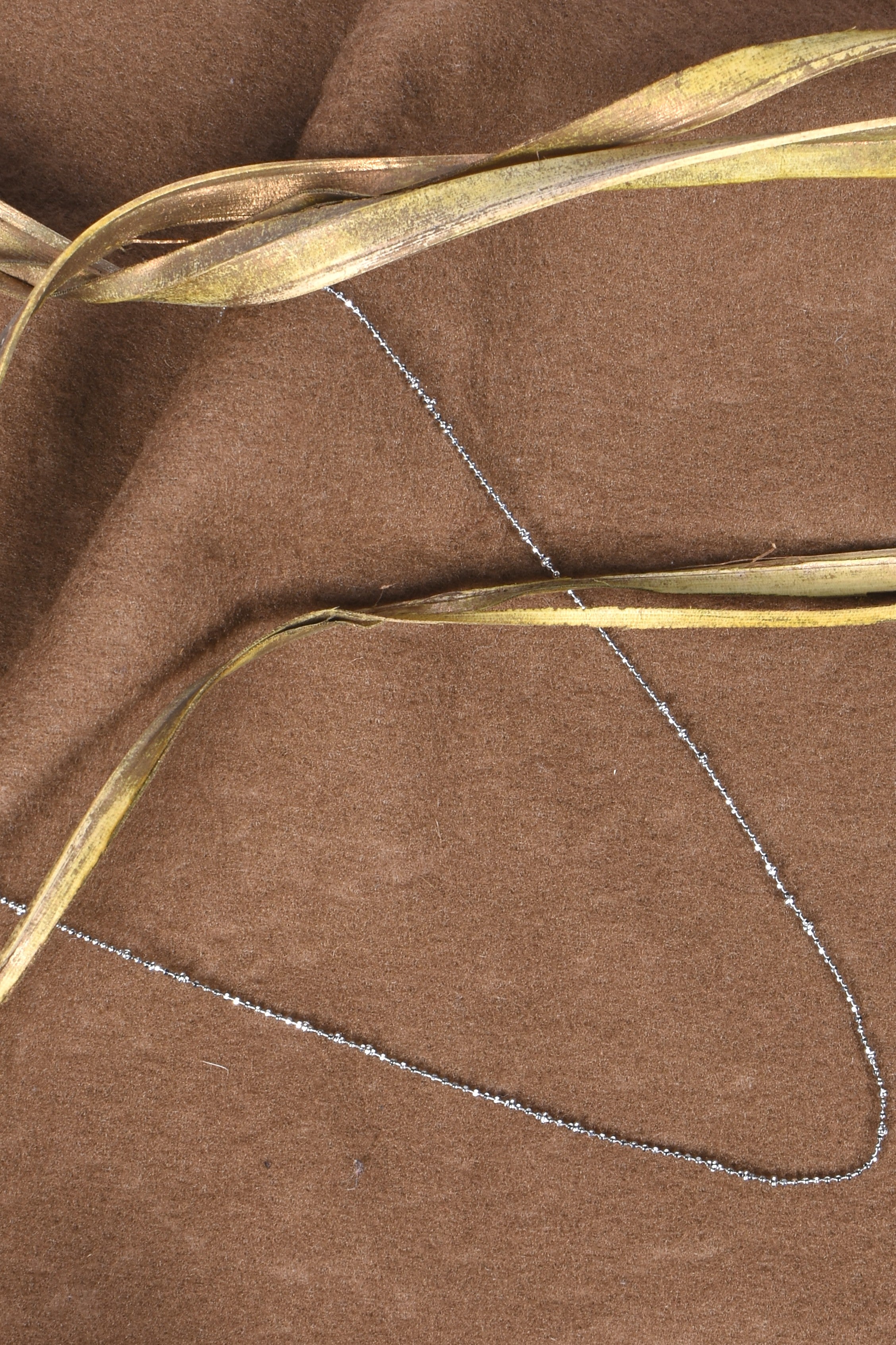 Delicate Bead Chain Necklace