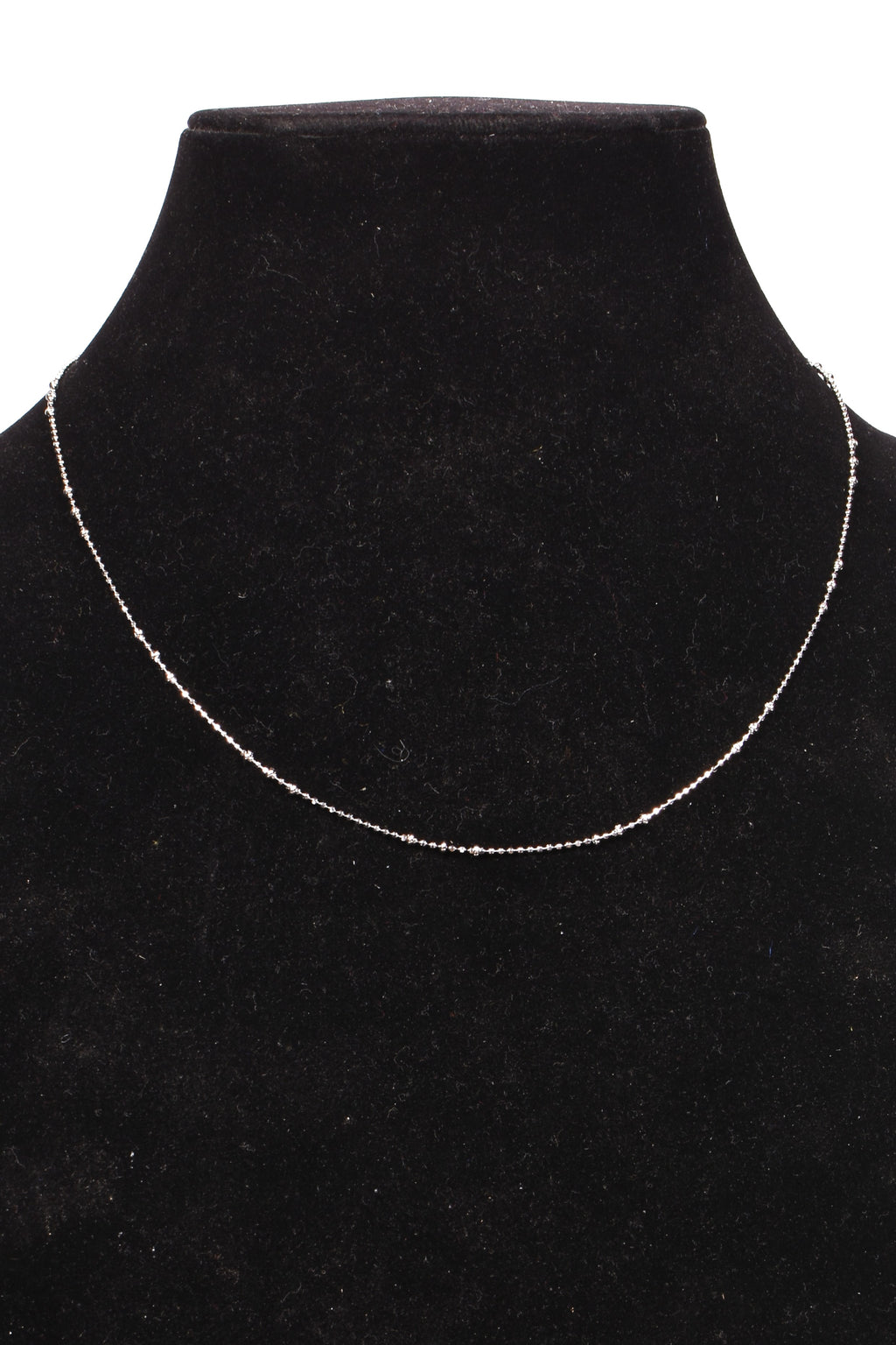 Delicate Bead Chain Necklace
