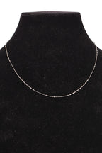 Delicate Bead Chain Necklace