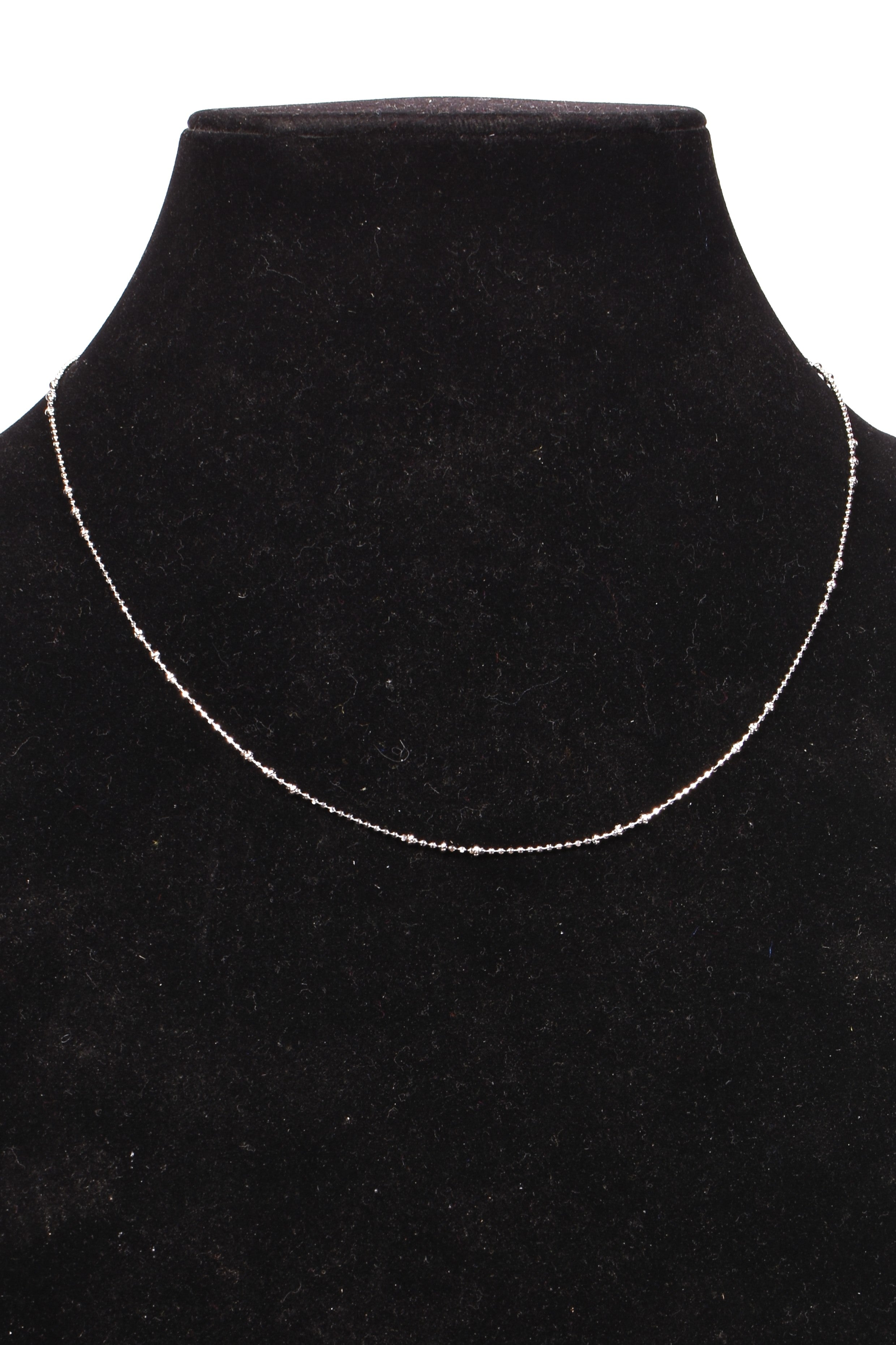 Delicate Bead Chain Necklace