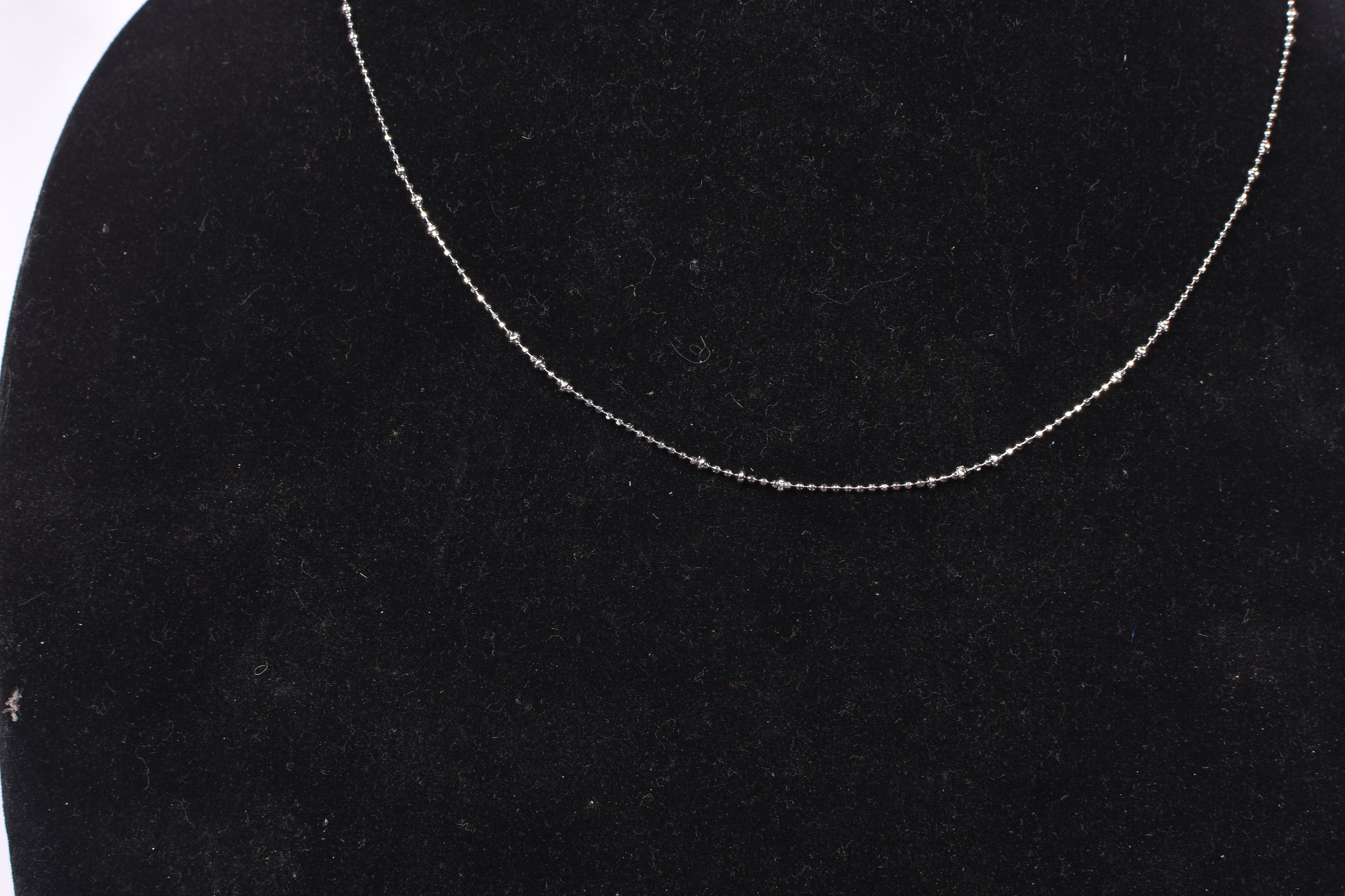 Delicate Bead Chain Necklace