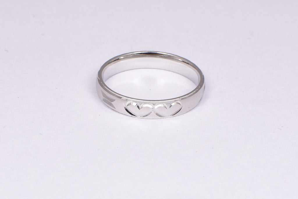 92.5 Silver Heart Ring
