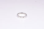92.5 Silver Facet Ring