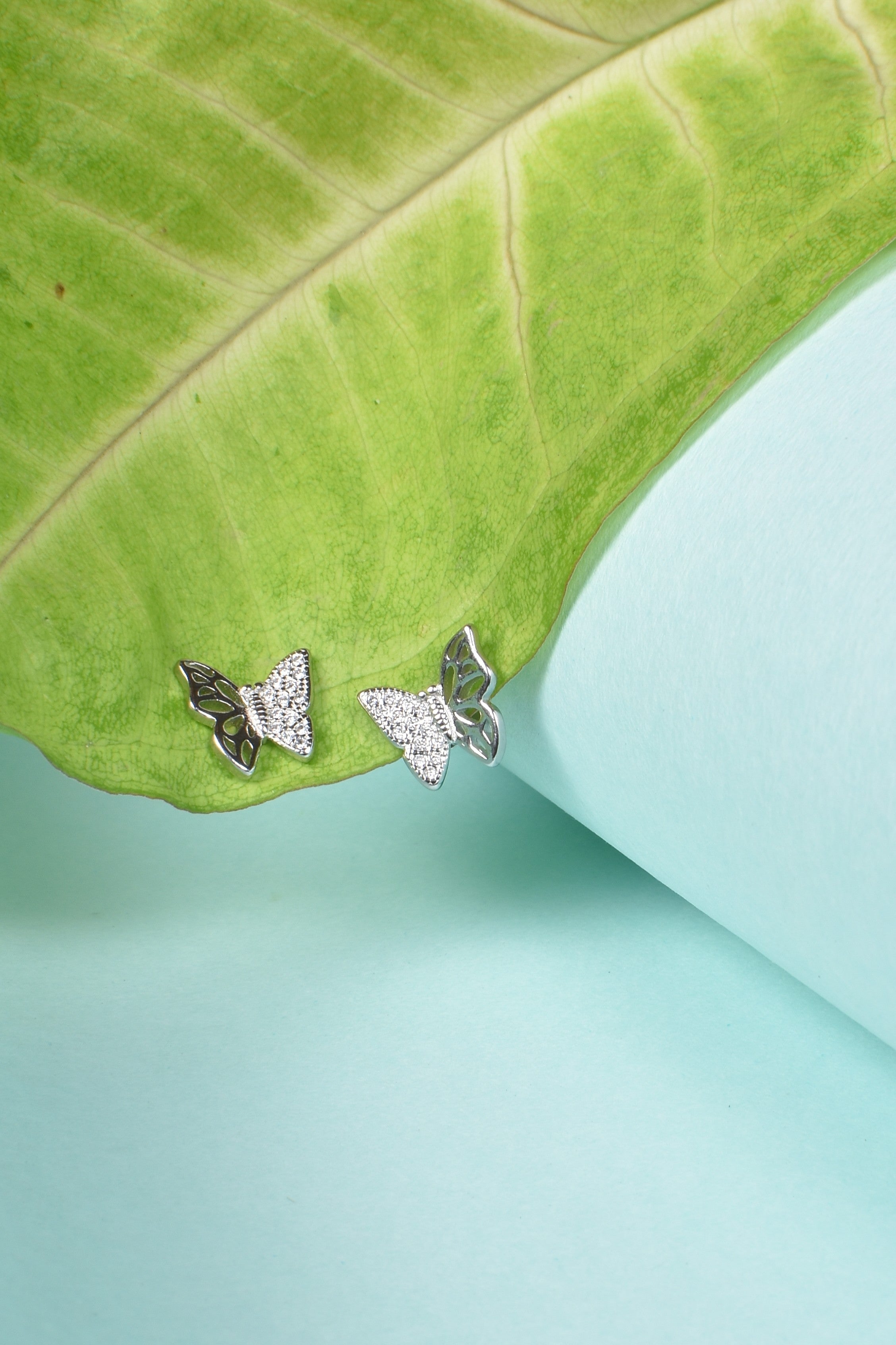 Butterfly Crystal Earrings